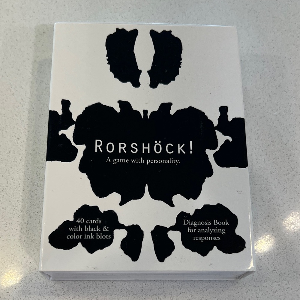 RORSHOCK! What Do You See? Personality Testing Card Game
